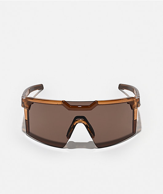 レンズ(ズーム) Suetsu Heat Wave Future Tech Z87+ Saddle Brown Sunglasses | Zumiez